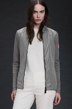 Ropa Canada Goose Mujer Mexico - WindBridge Suéteres Grises HQ8935604